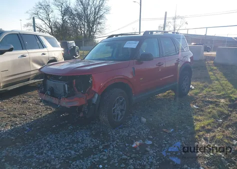 2022 Ford Bronco Sport Badlands from USA, damaged, VIN 3FMCR9D95NRD80519